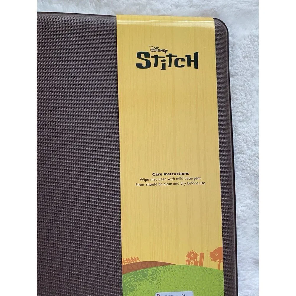 Disney Stitch Anti Fatigue Kitchen‎ Mat 18 X 30” Pumpkin Pie Autumn Fall NEW